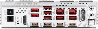 GIGABYTE X870E AORUS MASTER X3D ICE X870E WIFI7 HDMI-DP DDR5 AM5 ATX Beyaz