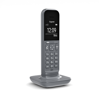GIGASET CL390, Dect Telefon, Gri, 12 Saat Konuşma, 180 Saat Bekleme, 150 Kişilik Rehber