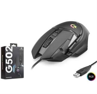 GOOD PRO G502 RGB Gaming Mouse 7200 DPI 6 Tuş 1000Hz Siyah