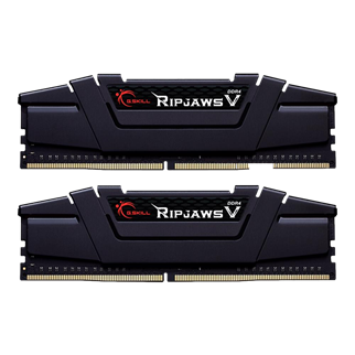 GSKILL 32GB (2X 16GB) DDR4 3200MHZ CL16 DUAL KIT PC RAM RIPJAWS V F4-3200C16D-32GVK