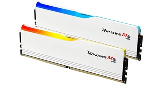 GSKILL 32GB (2X 16GB) DDR5 6000MHZ CL36 DUAL KIT RGB PC RAM RIPJAWS M5 F5-6000J3636F16GX2-RM5RW BEYAZ