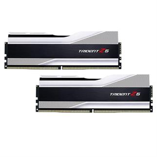 GSKILL 32GB (2X 16GB) DDR5 6000MHZ CL36 RGB DUAL KIT PC RAM TRIDENT Z5 SILVER F5-6000U3636E16GX2-TZ5S