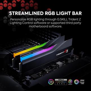 GSKILL 64GB (2X 32GB) DDR5 5600MHZ CL28 RGB DUAL KIT PC RAM TRIDENT Z5 F5-5600J2834F32GX2-TZ5RK