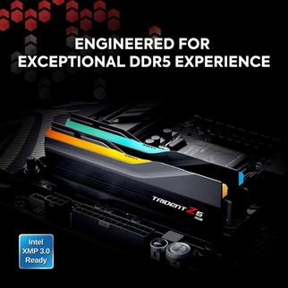 GSKILL 64GB (2X 32GB) DDR5 5600MHZ CL28 RGB DUAL KIT PC RAM TRIDENT Z5 F5-5600J2834F32GX2-TZ5RK