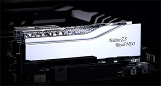 GSKILL 96GB (2X 48GB) DDR5 6000MHZ CL30 RGB DUAL KIT PC RAM TRIDENT Z5 NEO ROYAL SILVER F5-6000J3036F48GX2-TR5NS