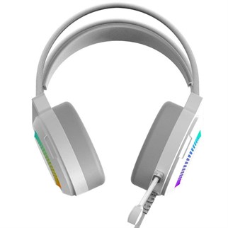 GameBooster HAMMER 7.1 Rainbow Beyaz Gaming Kulaklık H02W