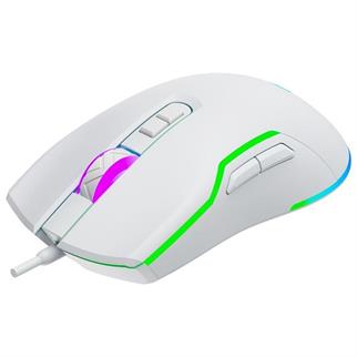 GameBooster M18 Inferno 2.4ghz RGB Aydınlatmalı Beyaz Profesyonel Gaming Mouse