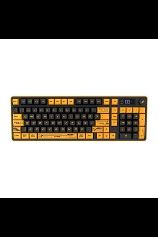 HAWK GAMING HK258CY KABLOSUZ SARI SIYAH KLAVYE