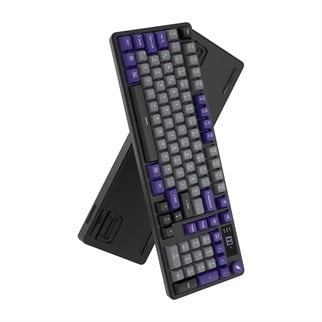 HAWK GAMING HK258GP KABLOSUZ GRI MOR GAMING KLAVYE
