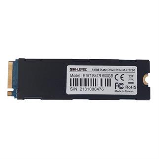 HI-LEVEL 500GB HLV-M2PCIeG3X4SSD2280HS/500G 3500- 2500MB/s M2 PCIe NVMe Gen3 Disk