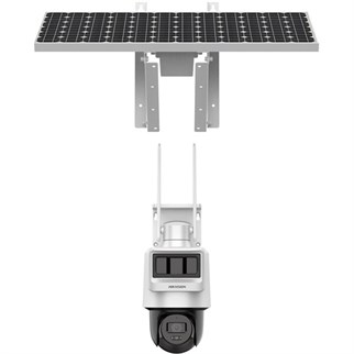 HIKVISION 4MP PT Speed Dome 2.8mm Pan-Tilt Solar IP Kamera (4G Sim Kart Destekli) DS-2DE2C400IWG-K/4G/C09S20