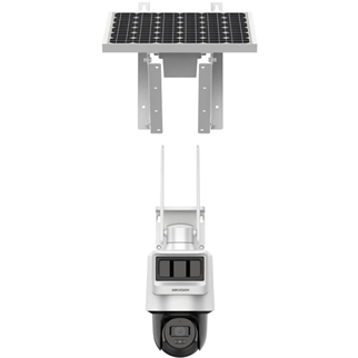 HIKVISION 4MP PT Speed Dome 2.8mm Pan-Tilt Solar IP Kamera (4G Sim Kart Destekli) DS-2DE2C400IWG-K/4G/C05S10