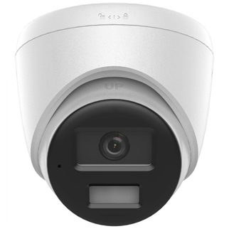 HIKVISION DS-2CD1343G2-LIUF 4Mpix, 2,8mm Lens, H265+, 30Mt Gece Görüşü, Hybrid Light, PoE, Mikrofonlu Dome IP Kamera
