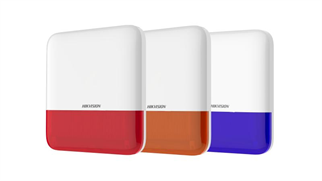 HIKVISION DS-PS1-E-WE Kablosuz Siren Kırmızı