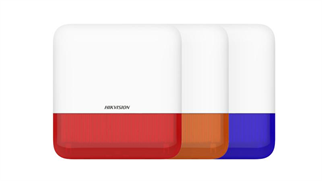 HIKVISION DS-PS1-E-WE Kablosuz Siren Kırmızı