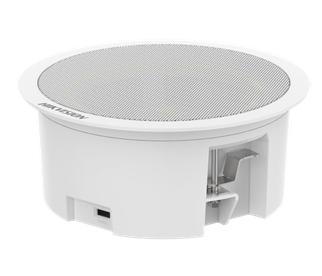 HIKVISION DS-QAZ1203G1-BE IP Tavan Tipi Hoparlör 3W - PoE - Bluetooth - 97dB - 179mm - Beyaz