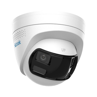 HILOOK IPC-T269HAD-LUF/SL, 6Mpix,2,8mm Dual  Lens, H265+, Dual Light, 30Mt Gece Görüşü, Dahili Mikrofon, PoE, IP67, Dome, IP Kamera