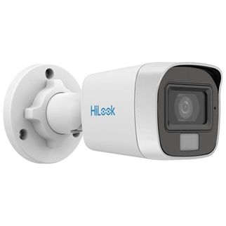 HILOOK THC-B129-LPS, 2Mpix, 2.8mm Lens, 20Mt Gece Görüşü, IP66, Color Vu, Dahili Mikrofon, Bullet Kamera