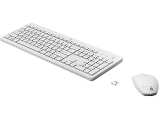 HP 230 3L1F0AA Kablosuz Klavye & Mouse Kombo Beyaz 1600dpı (2 x AAA (keyboard); 1 x AA (mouse)