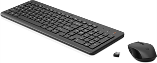 HP 330 Kablosuz Klasik Klavye ve Mouse Seti Siyah - 2V9E6AA