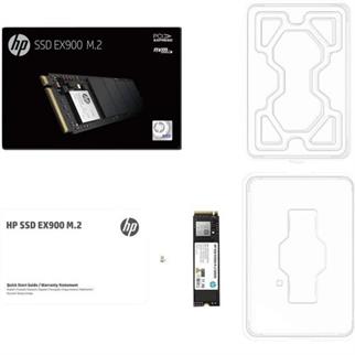 HP 500GB EX900 2YY44AA 2100- 1500MB/s M2 PCIe NVMe Gen3 Disk