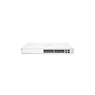 HP Aruba Instant On, JL683B, 1930-24G, 24Port, GigaBit, PoE 195W, 4 Port Gigabit SFP, Yönetilebilir, Rack Mount Switch