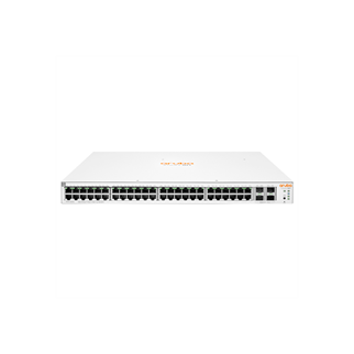 HP Aruba Instant On, JL686B, 1930-48G, 48Port, GigaBit, PoE 370W, 4 Port Gigabit SFP, Yönetilebilir, Rack Mount Switch