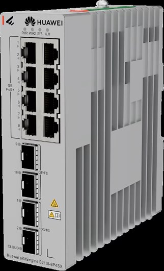 HUAWEI 12port PoE+ 240W 4xSFP Gigabit Yönetilebilir Switch eKIT S210I-8P4SX