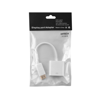 HYTECH HY-DS15, Display Port TO VGA 15cm Çevirici