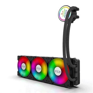 INCA 360mm ISS-03XN ARGB Sıvı Soğutmalı AM5-1700p İşlemci Fanı