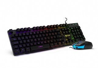 INCA IKG-448 Kablolu USB Q Trk Siyah Gaming Klavye - Mouse Set