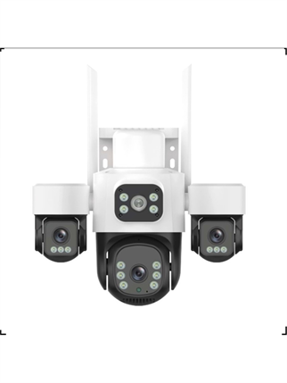 INOX 3+3+3MP X113 3 Lensli PTZ Wıfı Kamera