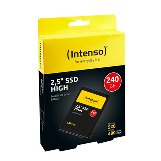 INTENSO 240GB HIGH 3813440 520- 480MB/s SSD SATA-3 Disk