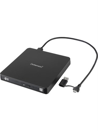 Intenso 5401400 Harici CD-DVD Yazıcı USB 3.2 Gen 1x1 Sata Arabirimli Yüksek Performanslı Cihaz