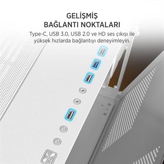 JAMES DONKEY STARK S800 4X ARGB WHITE KASA 750W