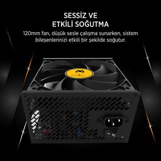 JAMES DONKEY JDP650 APFC 12CM 80+ BRONZE 650W PSU