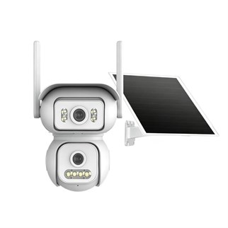 Joysee SW2 6Mp 2x2.8mm AOV Solar Wifi İki Kamera 4IR+4Led PTZ