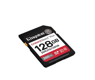 KINGSTON 128GB SDXC SD Kart React+ SDR2V6/128GB