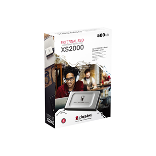 KINGSTON 2TB SSD XS2000 SXS2000/2000G Type-C Harici Disk