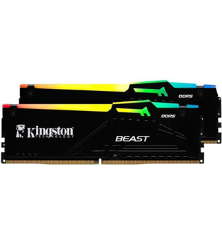 KINGSTON 32GB (2X 16GB) DDR5 6400MHZ CL32 RGB DUAL KIT PC RAM BEAST EXPO KF564C32BBEAK2-32TR