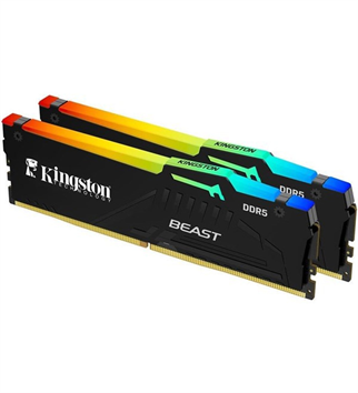 KINGSTON 32GB (2X 16GB) DDR5 6400MHZ CL32 RGB DUAL KIT PC RAM BEAST EXPO KF564C32BBEAK2-32TR