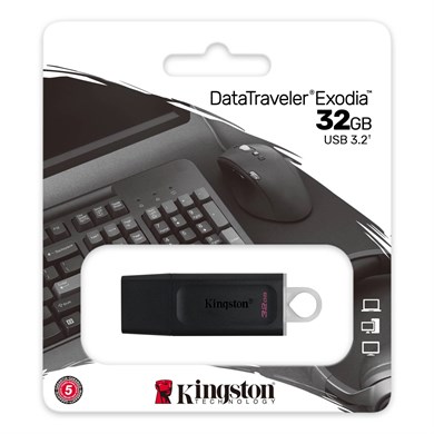 KINGSTON EXODİA DATATRAVELER 3.2 DTX/32GB USB BELLEK