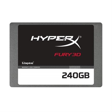 KINGSTON HYPERX SSD 240GB 2.5 FURY 3D KC-S44240-6F-500MB/s 500MB/s Sata III
