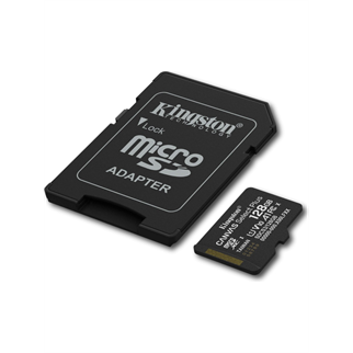 KINGSTON SDCS3/128GB, Canvas Select Plus Gen3 A1, 100Mb/s, MicroSD Kart Bellek (SD Adaptörlü)