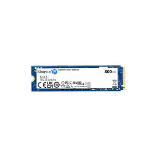KINGSTON SNV3S/500G, NV3, 500GB, 5000/3000, Gen4, NVME PCIe M.2 2280, SSD