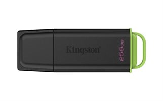 Kingston DTXG2-256GB 256GB Portable USB 3.2 Gen 1 DataTraveler Exodia Black-Green Flash Bellek