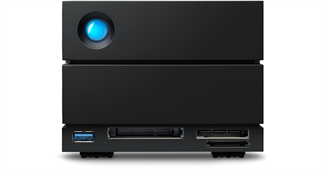 LACIE 48TB 2big Dock STLG48000400 2-Bay Thunderbolt 3 Profesyonel RAID Depolama ve Docking Sistemi