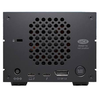 LACIE 48TB 2big Dock STLG48000400 2-Bay Thunderbolt 3 Profesyonel RAID Depolama ve Docking Sistemi