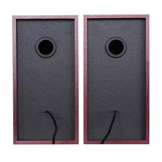 LECOO DS105 1+1 Siyah 5w RMS Hoparlör Ahşap