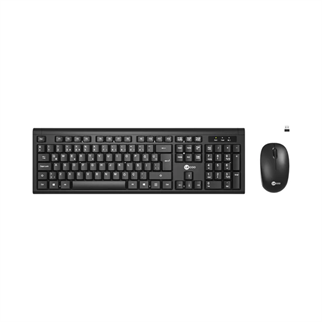 LECOO KW200 Kablosuz Q Trk Siyah Klavye - Mouse Set